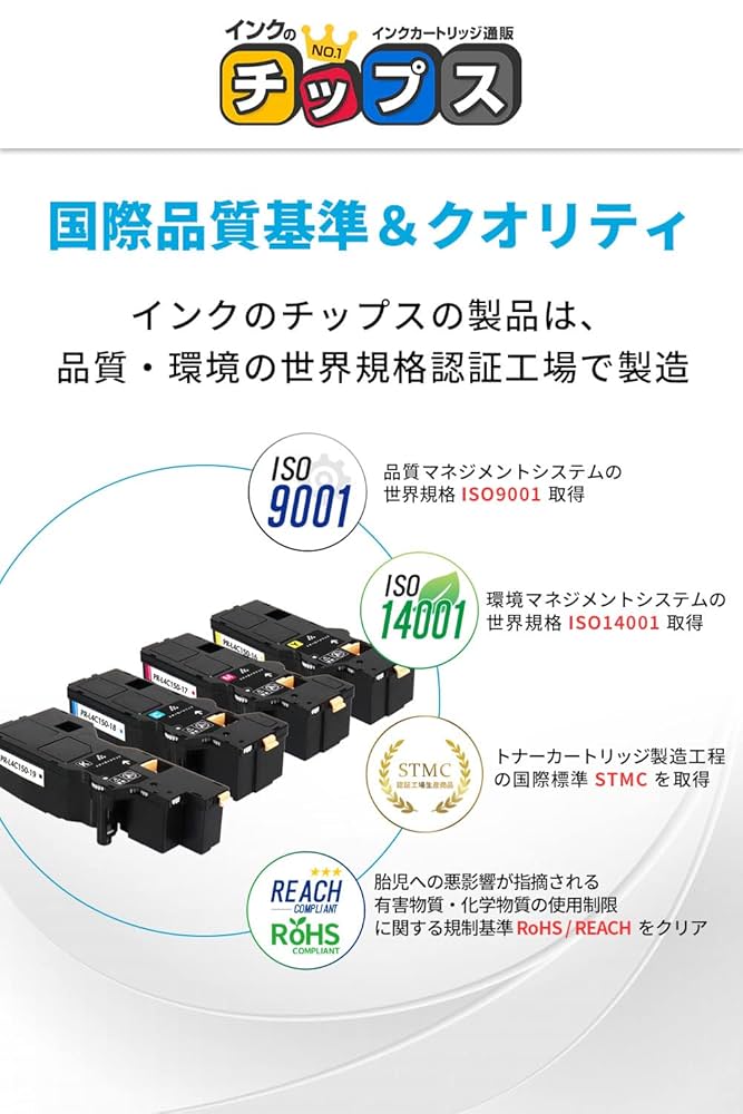 Amazon.co.jp: 【インクのチップス】 NEC用 PR-L4C150-16/17/18